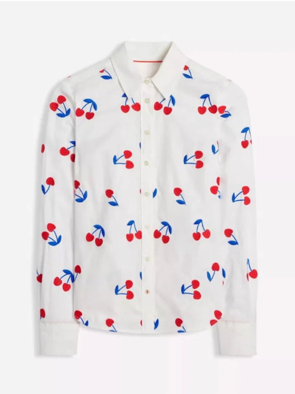 Boden Sienna Embroidered Shirt - Sz US 6